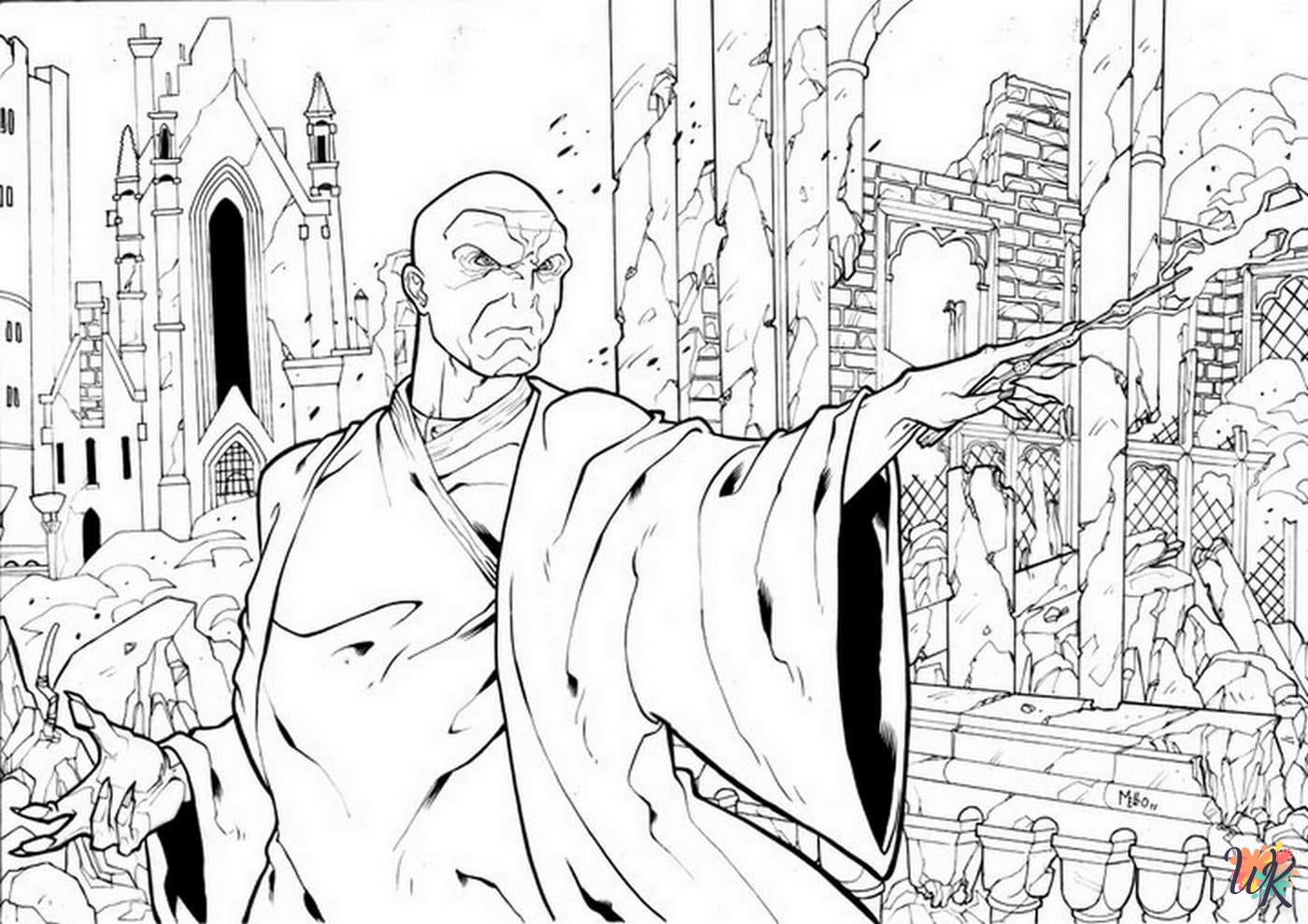 coloriage Harry Potter  en ligne a colorier