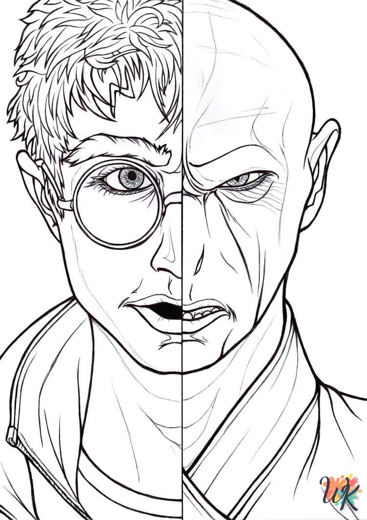 coloriage Harry Potter  pour enfant gratuit 1