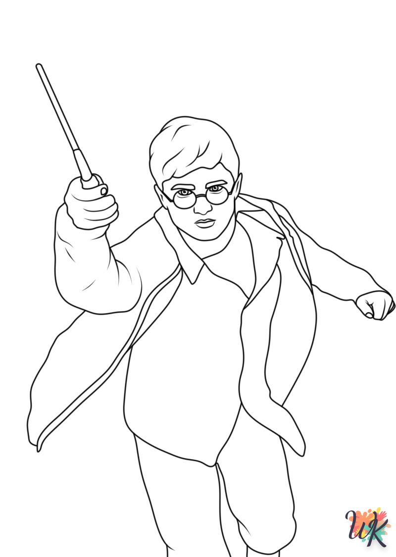 coloriage Harry Potter  à colorier en ligne