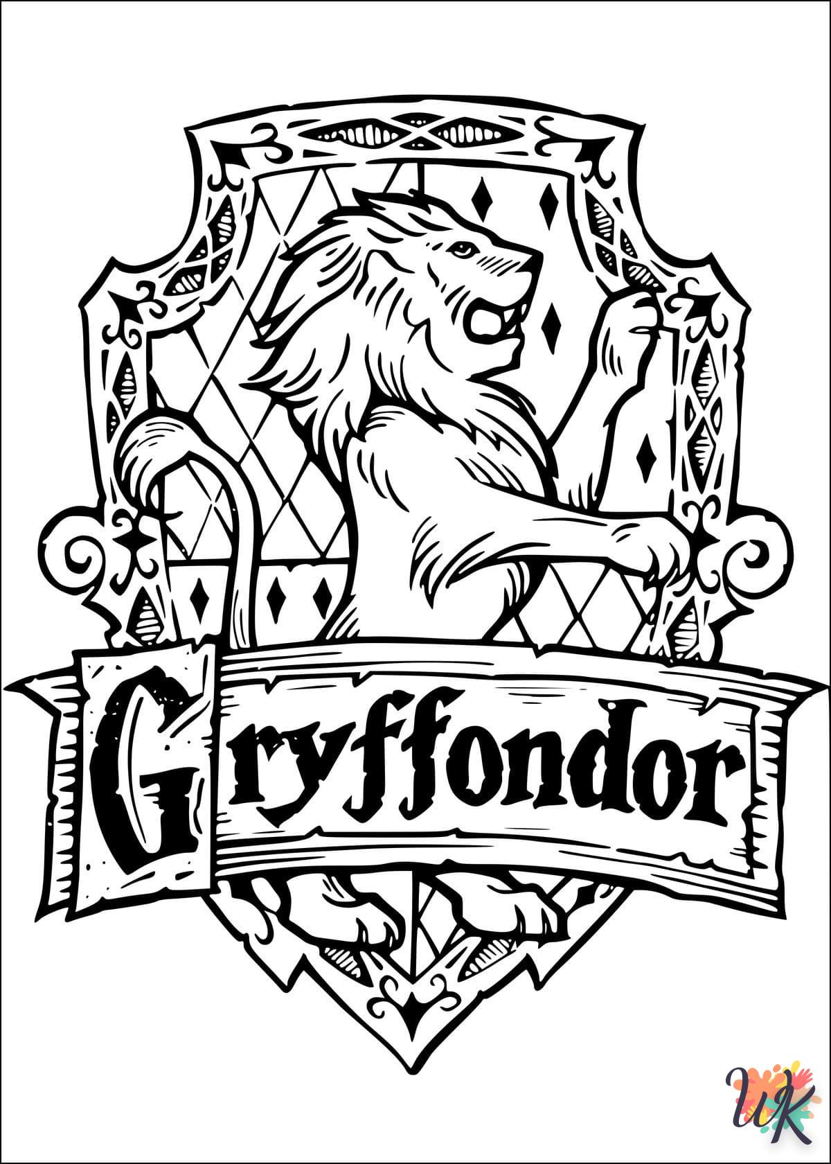 coloriage Harry Potter  en ligne adulte gratuit 2