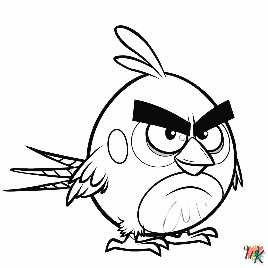 coloriage Angry Birds  en ligne pour enfant