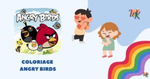 Coloriage Angry Birds – La bataille des oiseaux malicieux