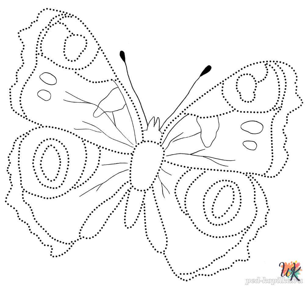 coloriage Papillon  pour enfants à imprimer