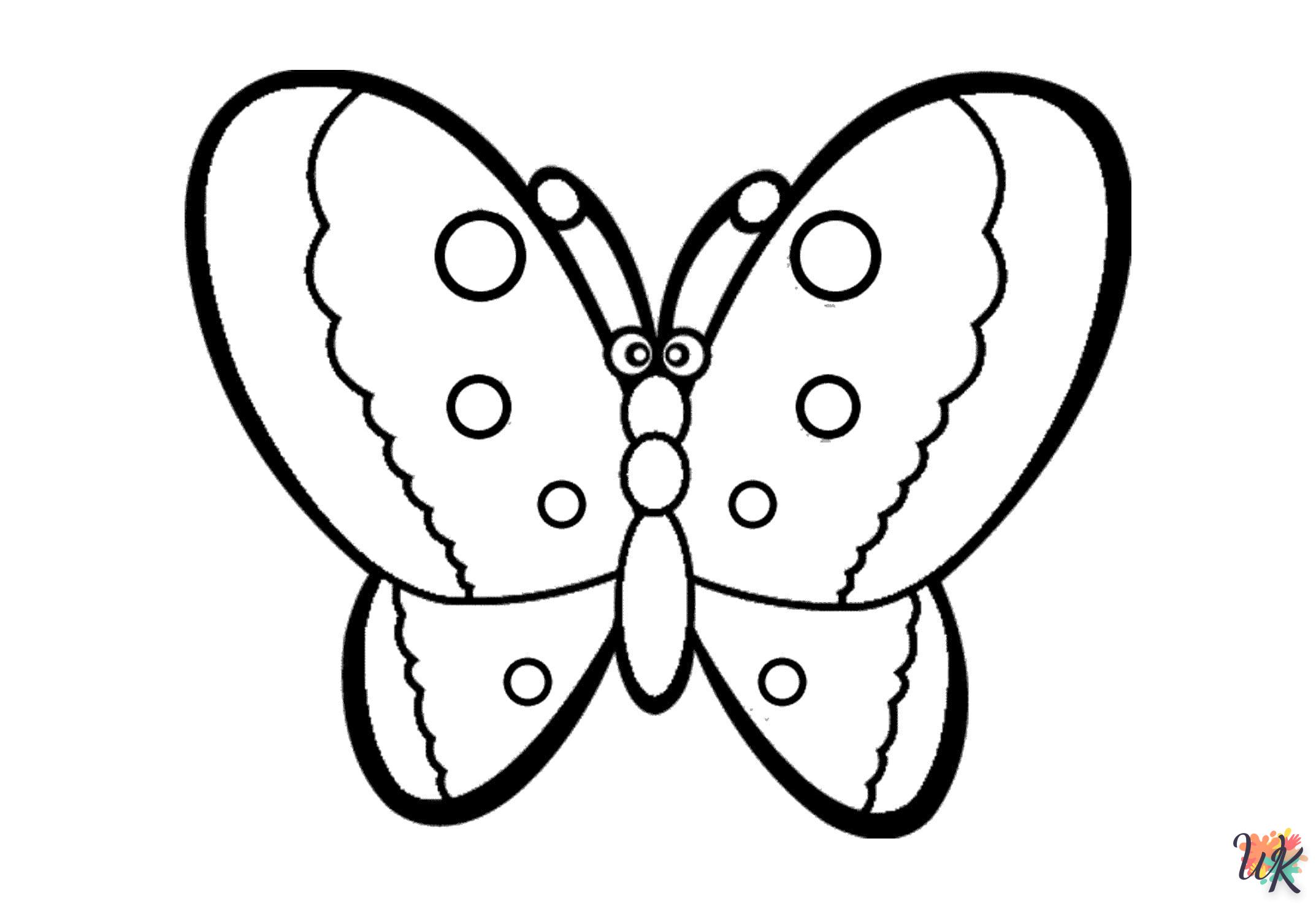 coloriage Papillon  sonic en ligne gratuit à imprimer 1