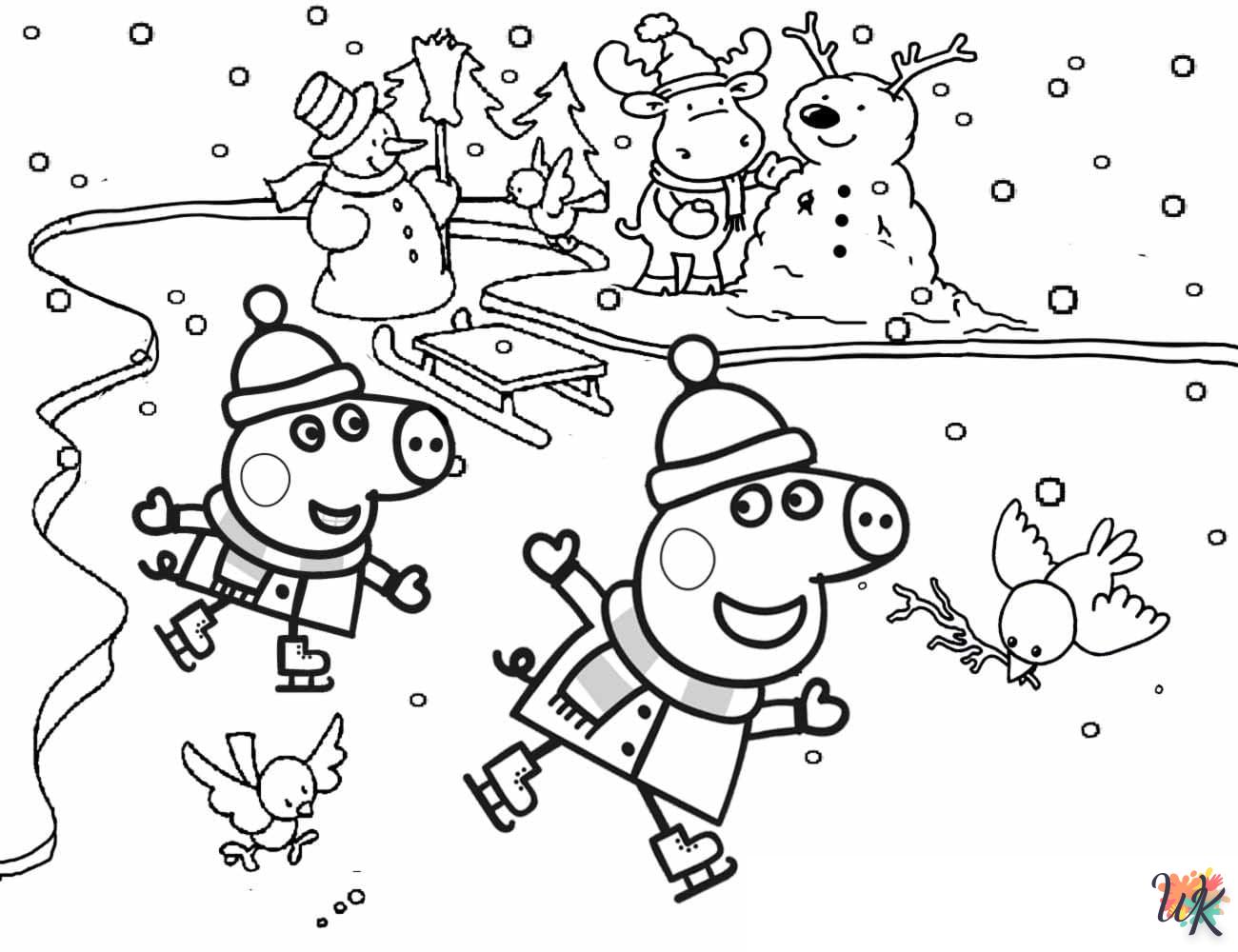 coloring activity Peppa Pig  online