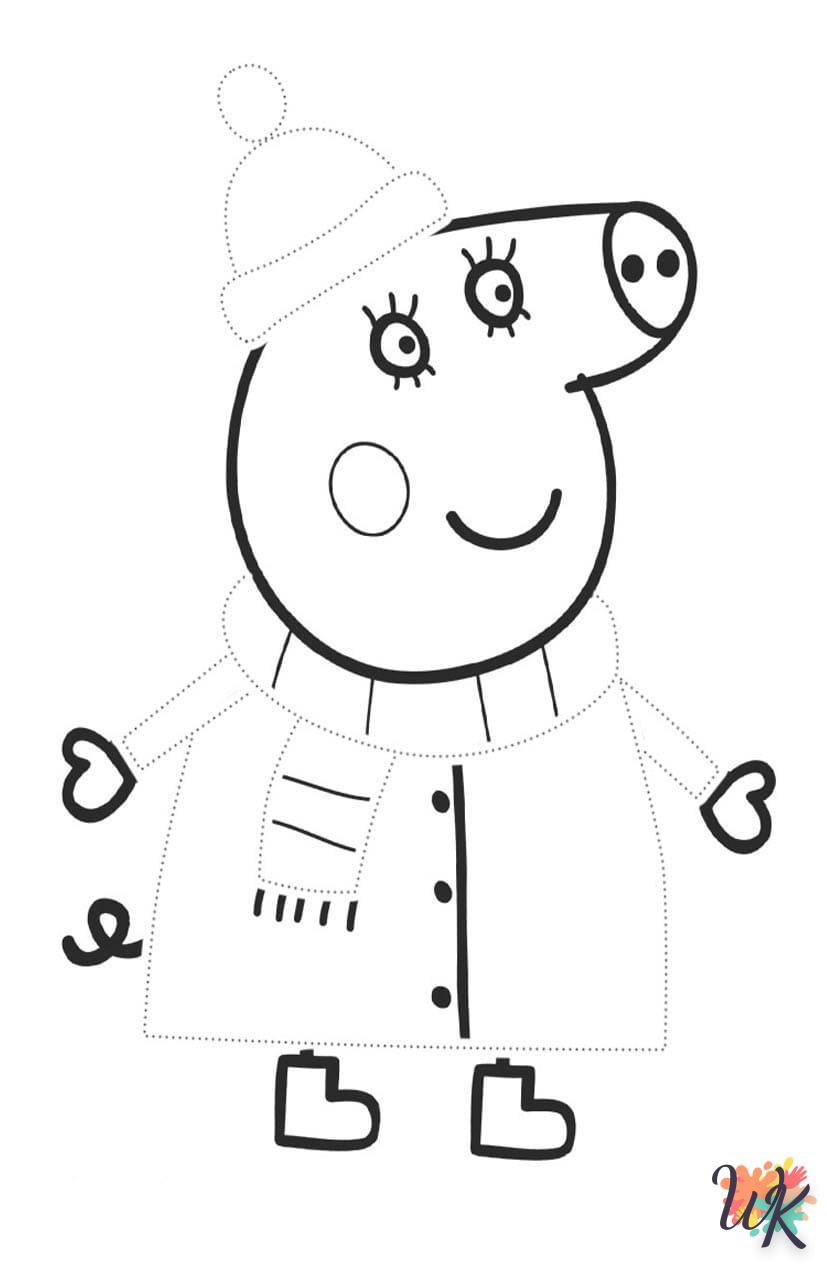 coloriage Peppa Pig  a telecharger 1