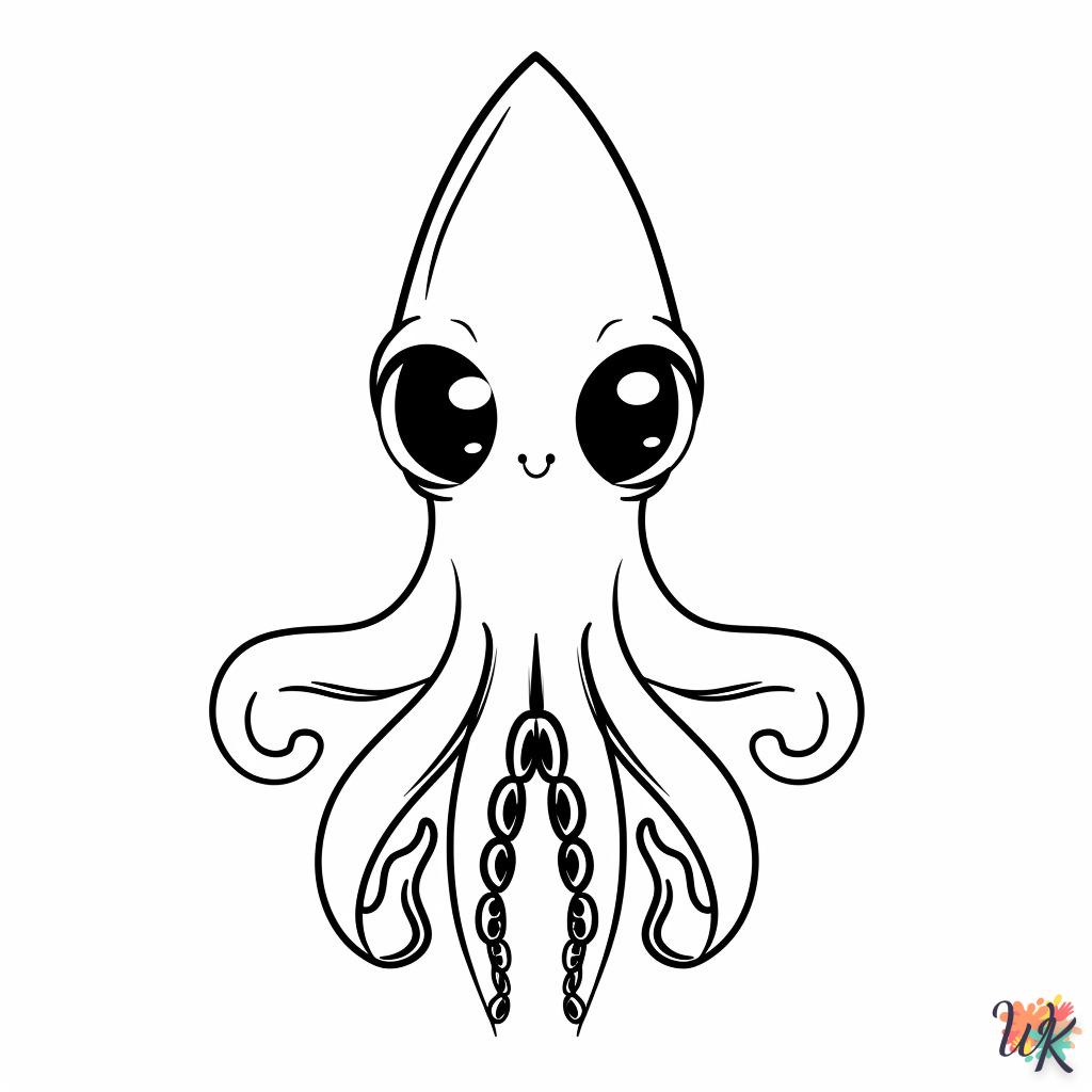Octopus coloring online avengers free