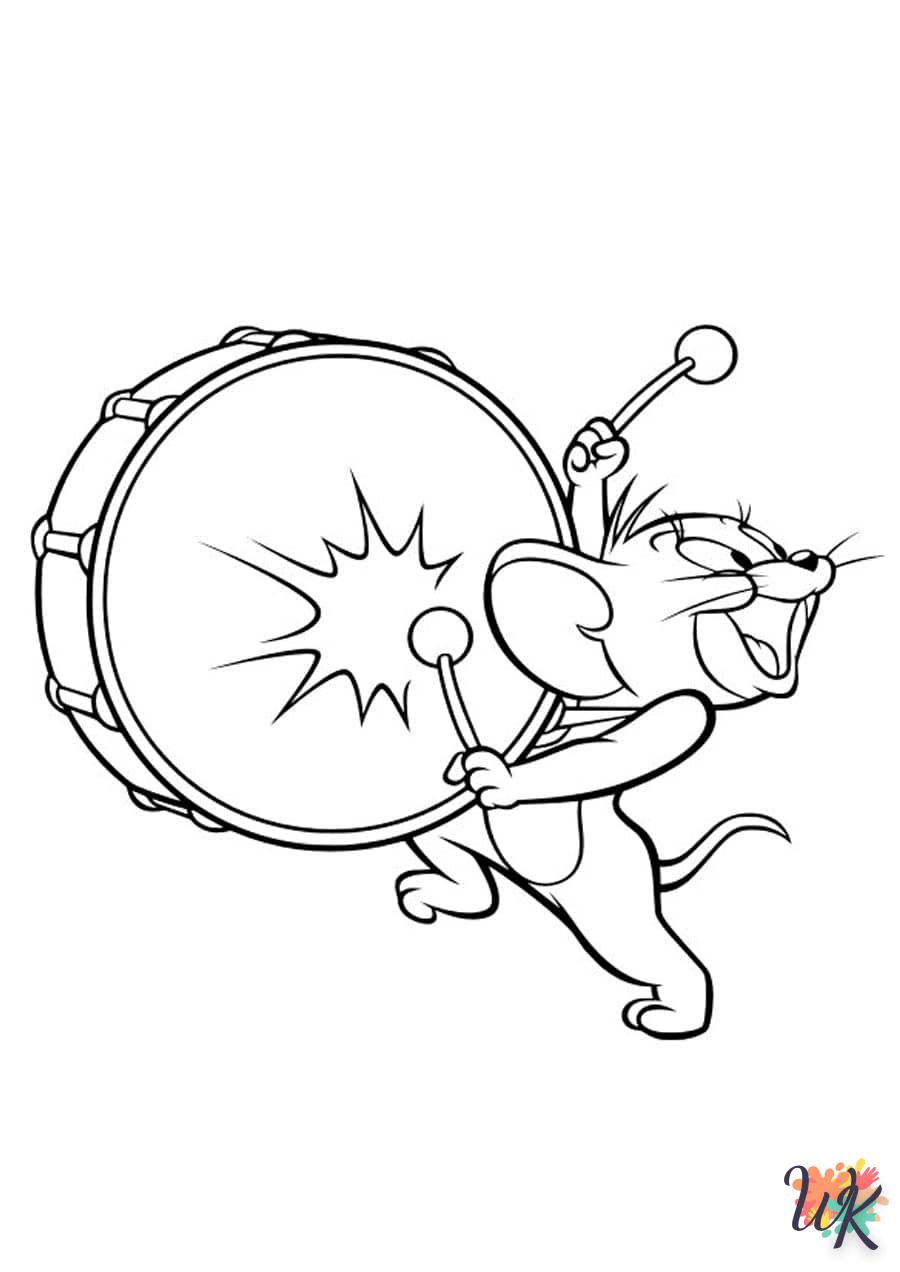 coloriage Tom et Jerry  en ligne a colorier 1