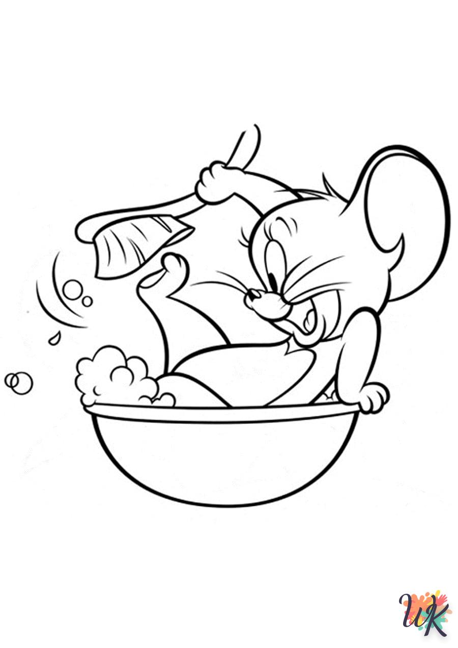 coloriage Tom et Jerry  et dessin a imprimer 1