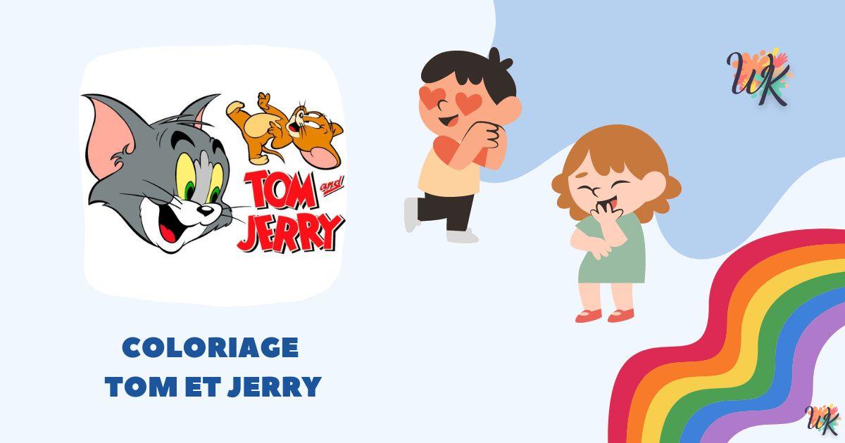 Coloriage Tom et Jerry meilleures animations à télécharger