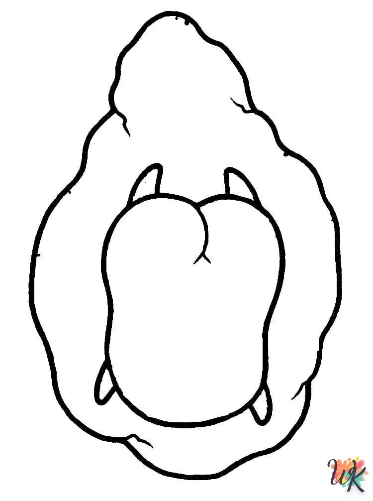 coloriage Gudetama  à colorier en ligne 1