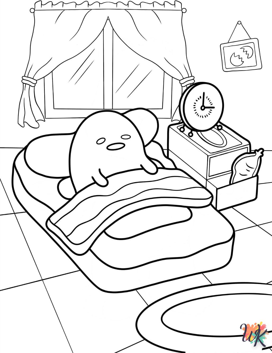 coloriage Gudetama  en ligne