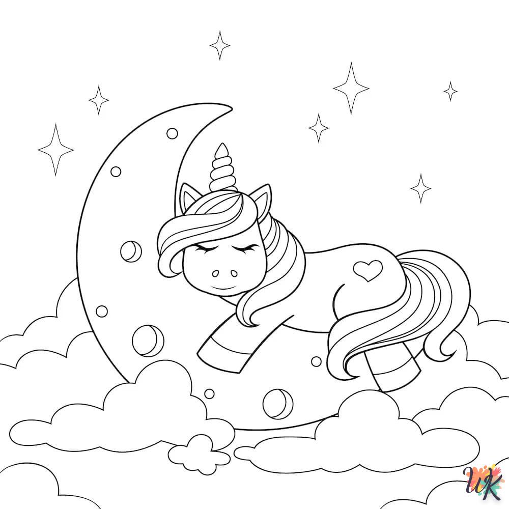 Coloriage Lune