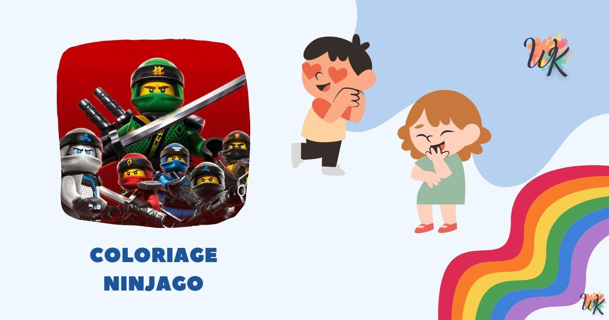 Coloriage Ninjago téléchargement gratuit pour les enfants