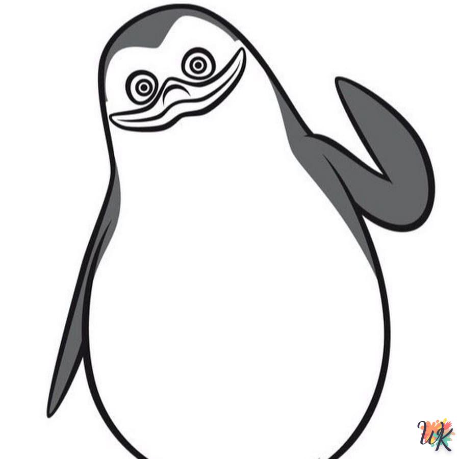 imprimer coloriage Pingouin  gratuit