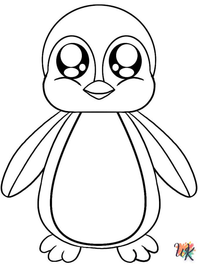 coloriage Pingouin  a imprimer 1