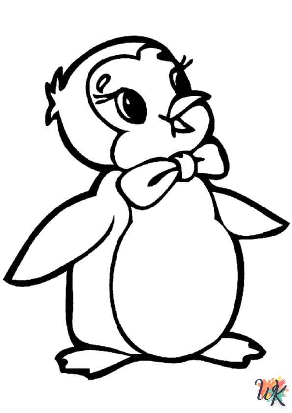 coloriage Pingouin  et dessin a imprimer 2