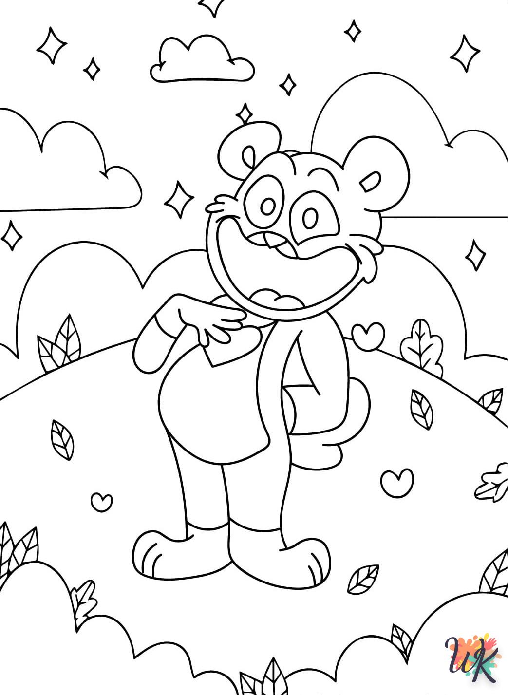 imprimer coloriage Bobby BearHug  pour enfant 1