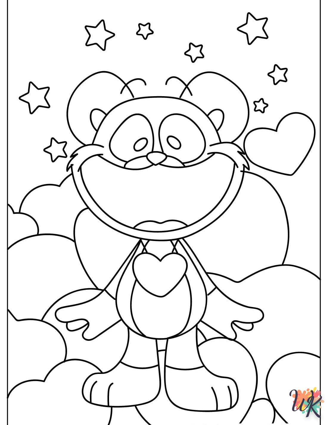 a imprimer coloriage Bobby BearHug  gratuit