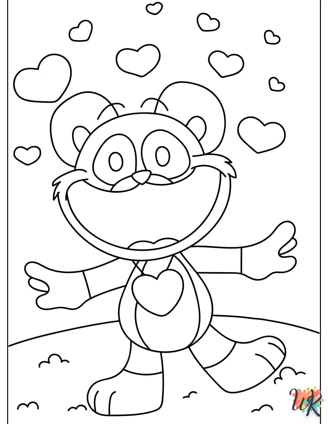 à imprimer coloriage Bobby BearHug