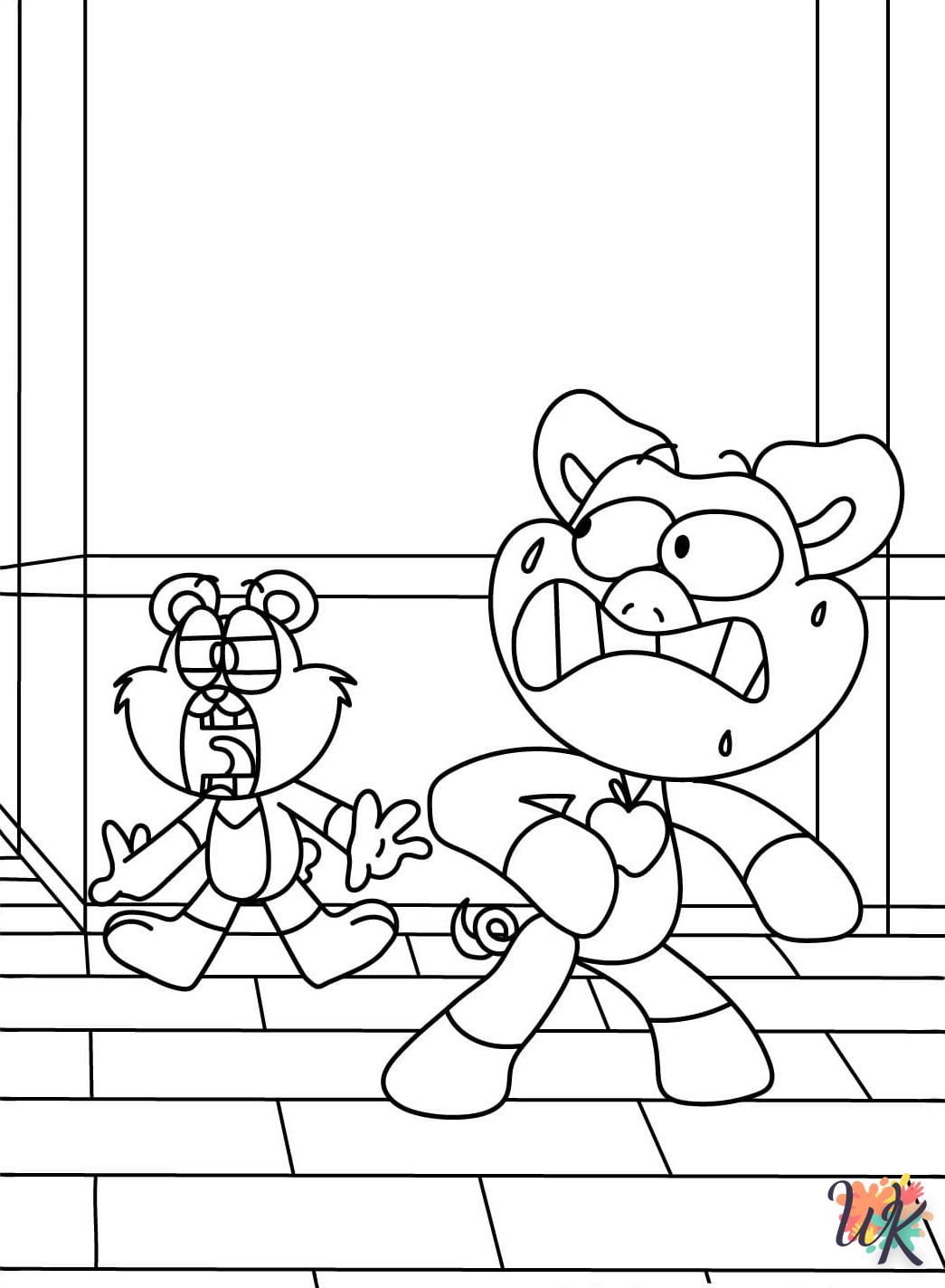 imprimer coloriage Bobby BearHug  pour enfant