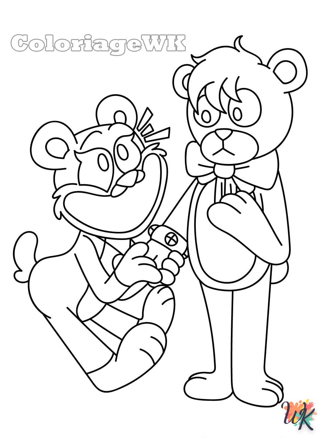 coloriage Bobby BearHug  en ligne gratuit