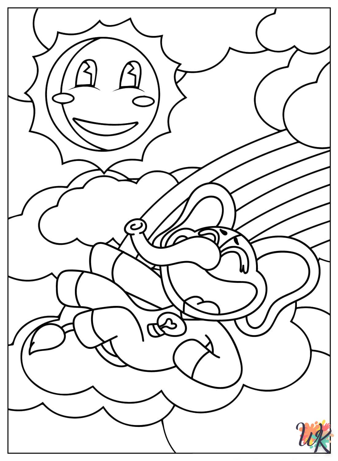 coloriage Bubba Bubbaphant  à imprimer pour enfants