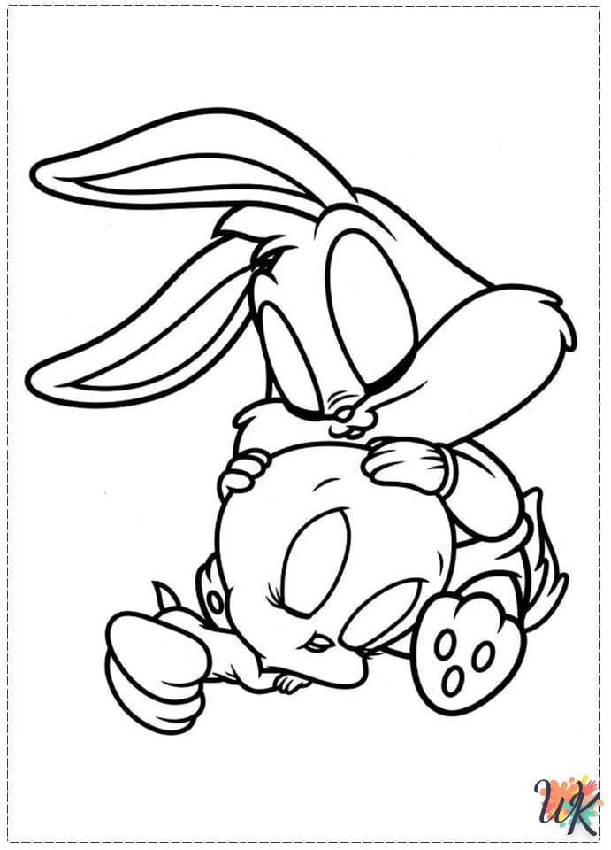 coloriage Bugs Bunny  à imprimer