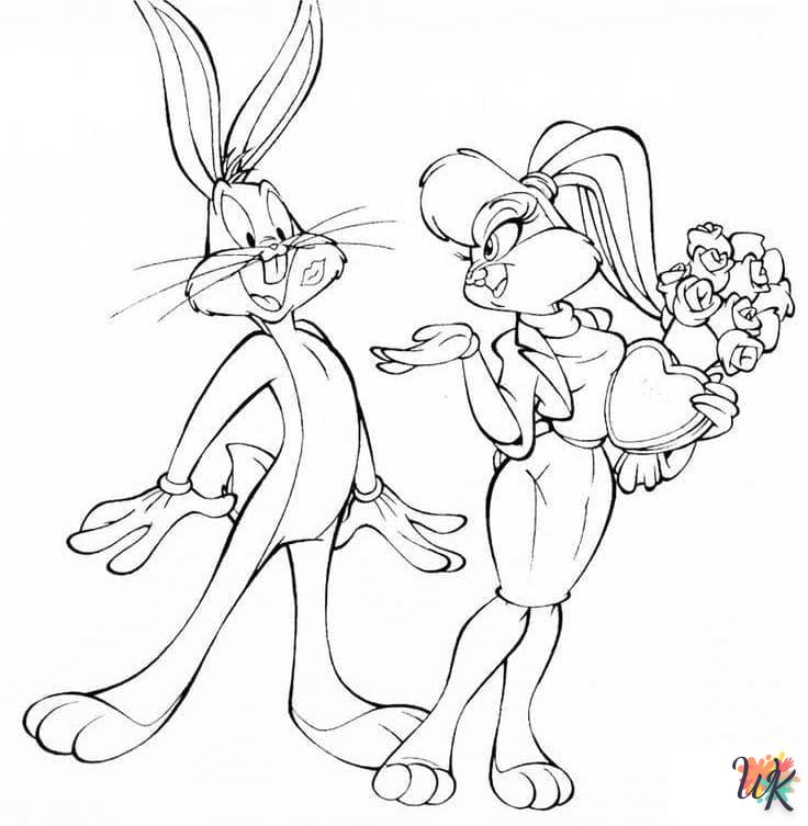 coloriage Bugs Bunny  en ligne à imprimer