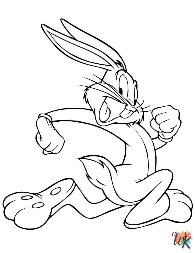 coloriage Bugs Bunny  à colorier en ligne gratuit