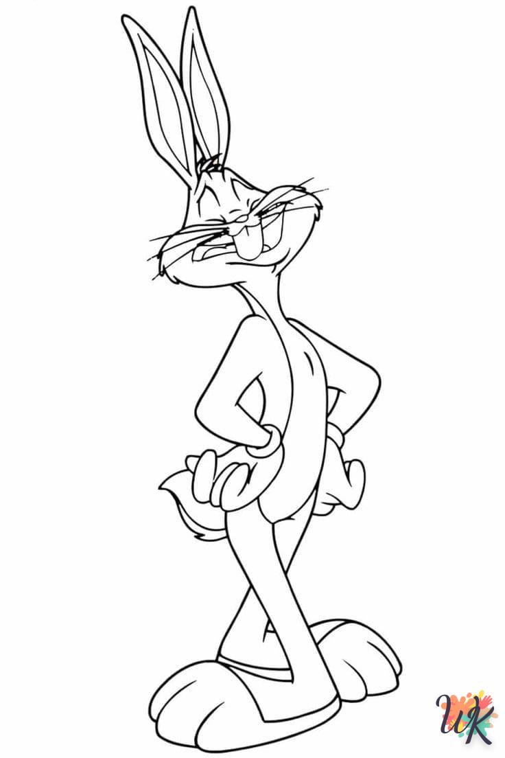 coloriage Bugs Bunny  a imprimer gratuitement