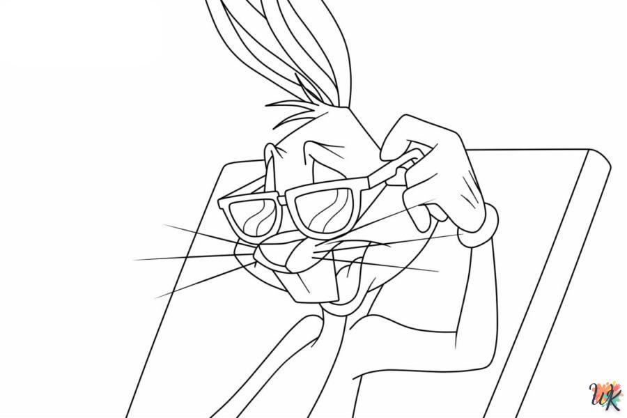 coloriage Bugs Bunny  gratuit pour enfants