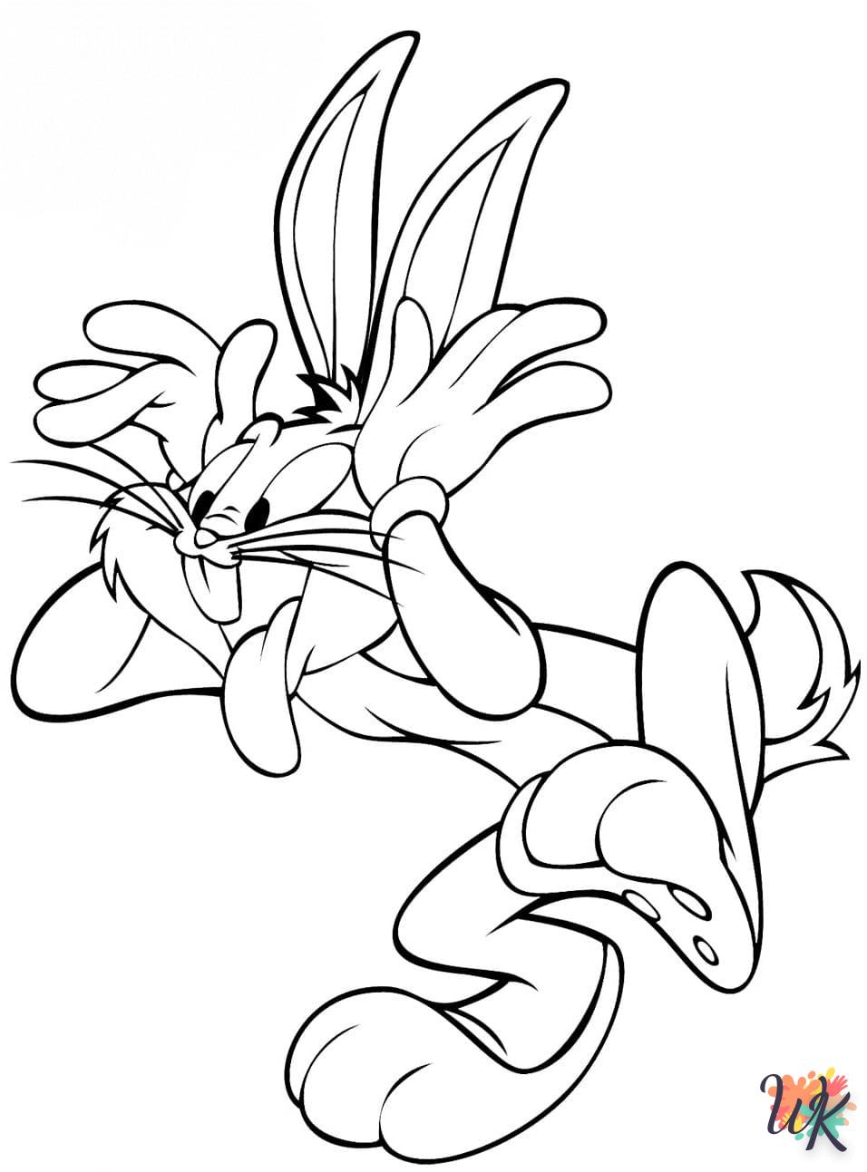 coloriage Bugs Bunny  à colorier en ligne