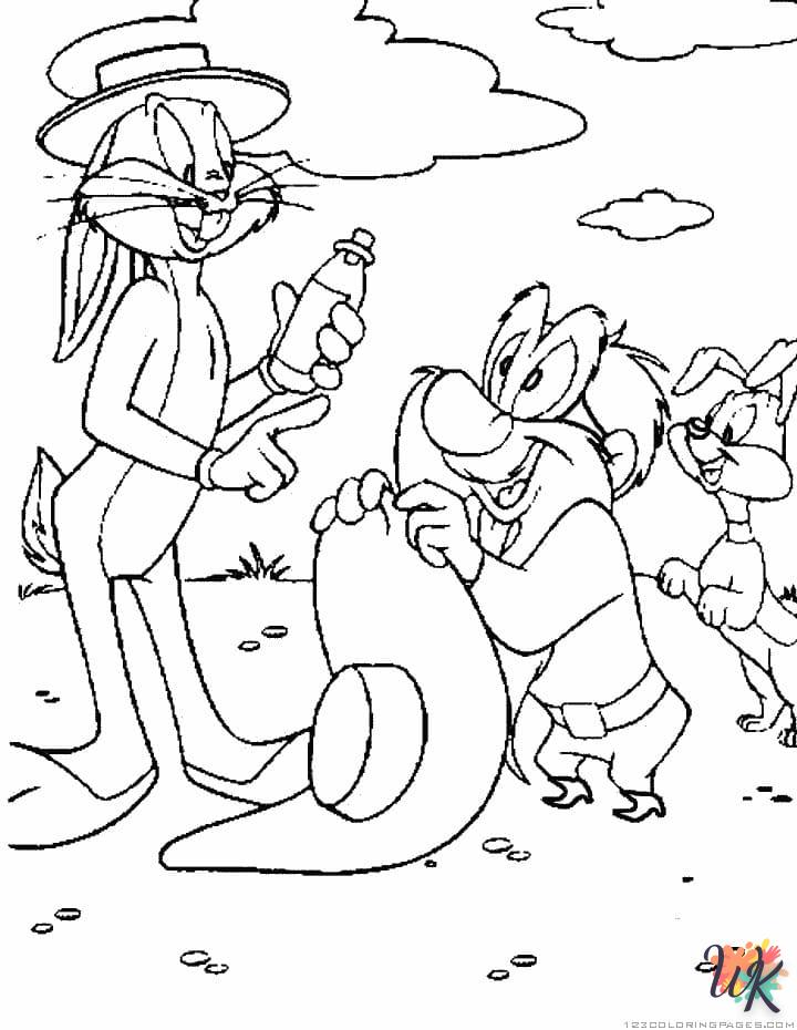 coloriage Bugs Bunny  en ligne adulte gratuit