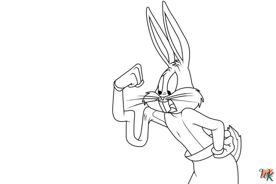 coloriage Bugs Bunny  gratuit