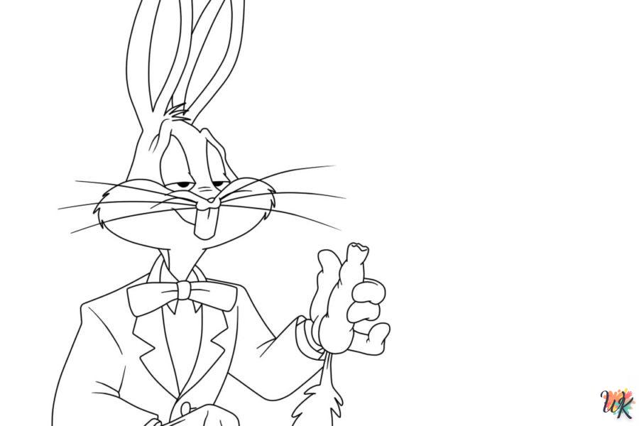 coloriage Bugs Bunny  enfant a imprimer 1