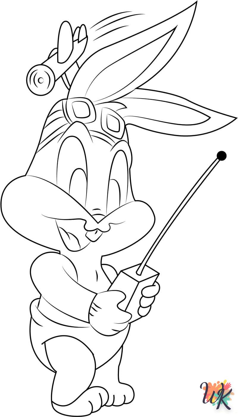 coloriage Bugs Bunny  pour enfant de 2 ans