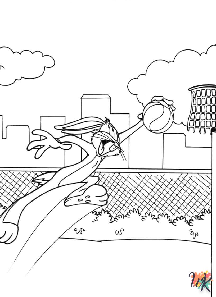 coloriage Bugs Bunny  de pour enfants