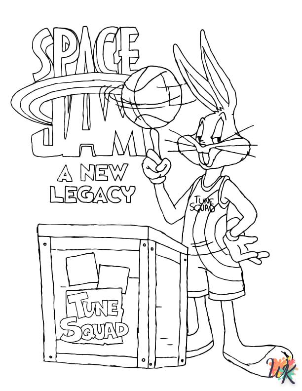 coloriage Bugs Bunny  à imprimer gratuit 1