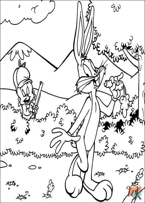 coloriage Bugs Bunny  à imprimer pour enfants 1