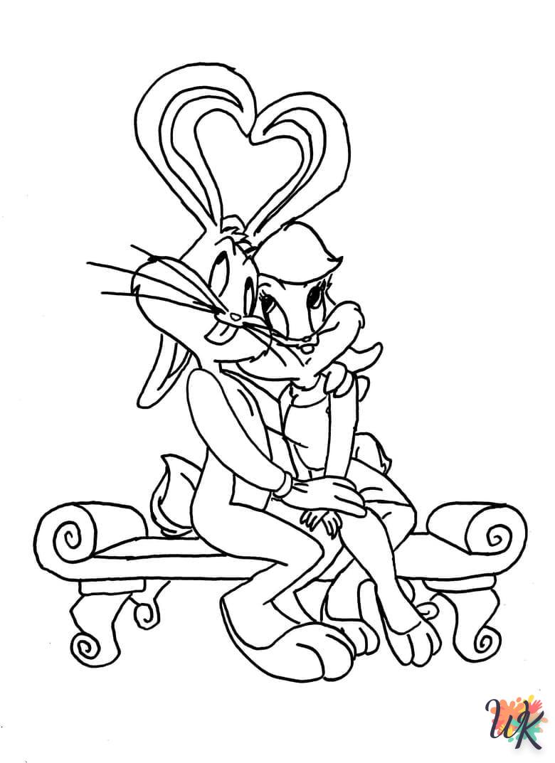 activité coloriage Bugs Bunny  en ligne