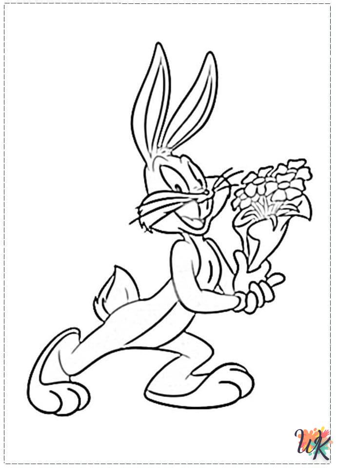 coloriage Bugs Bunny  et dessin a imprimer 1