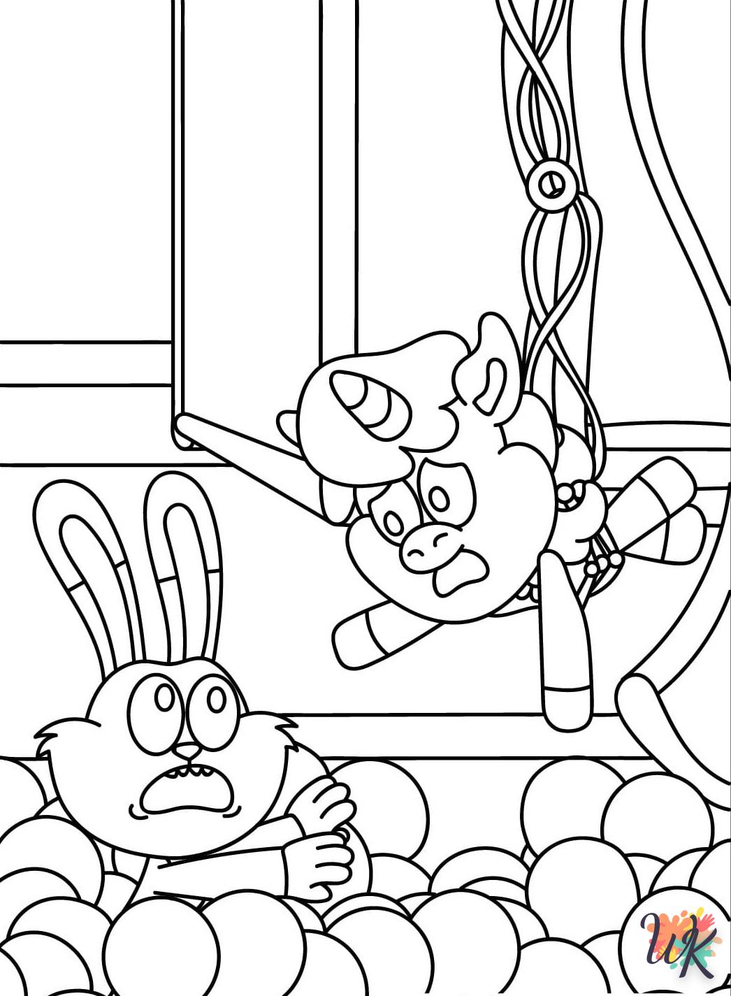 coloriage CraftyCorn  à imprimer pour enfant de 10 ans