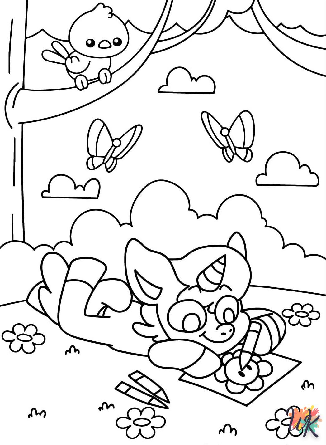 coloriage CraftyCorn  en ligne pour enfant