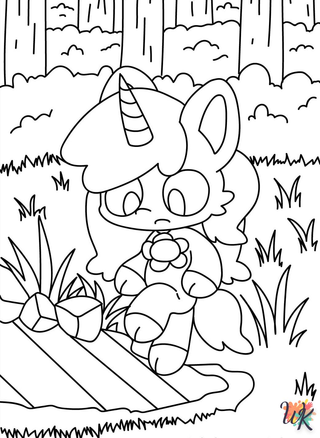 coloriage CraftyCorn  gratuit à imprimer