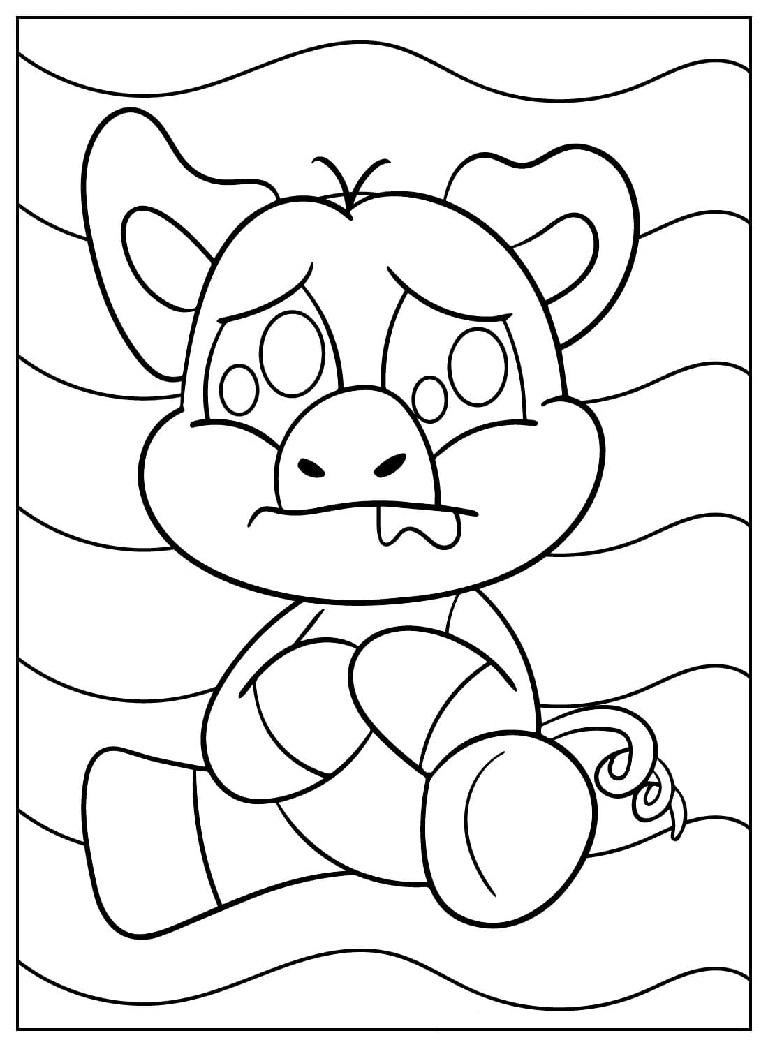 coloriage PickyPiggy  a imprimer gratuit