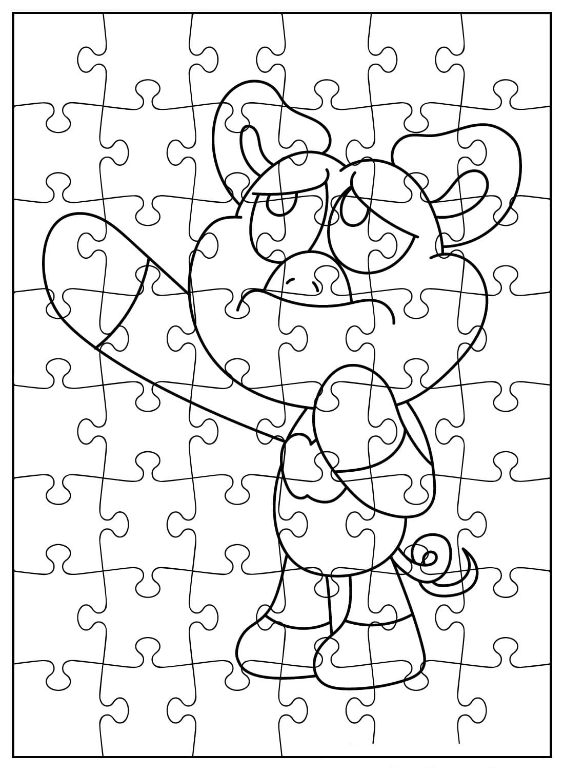 coloriage PickyPiggy  pour enfant de 8 ans