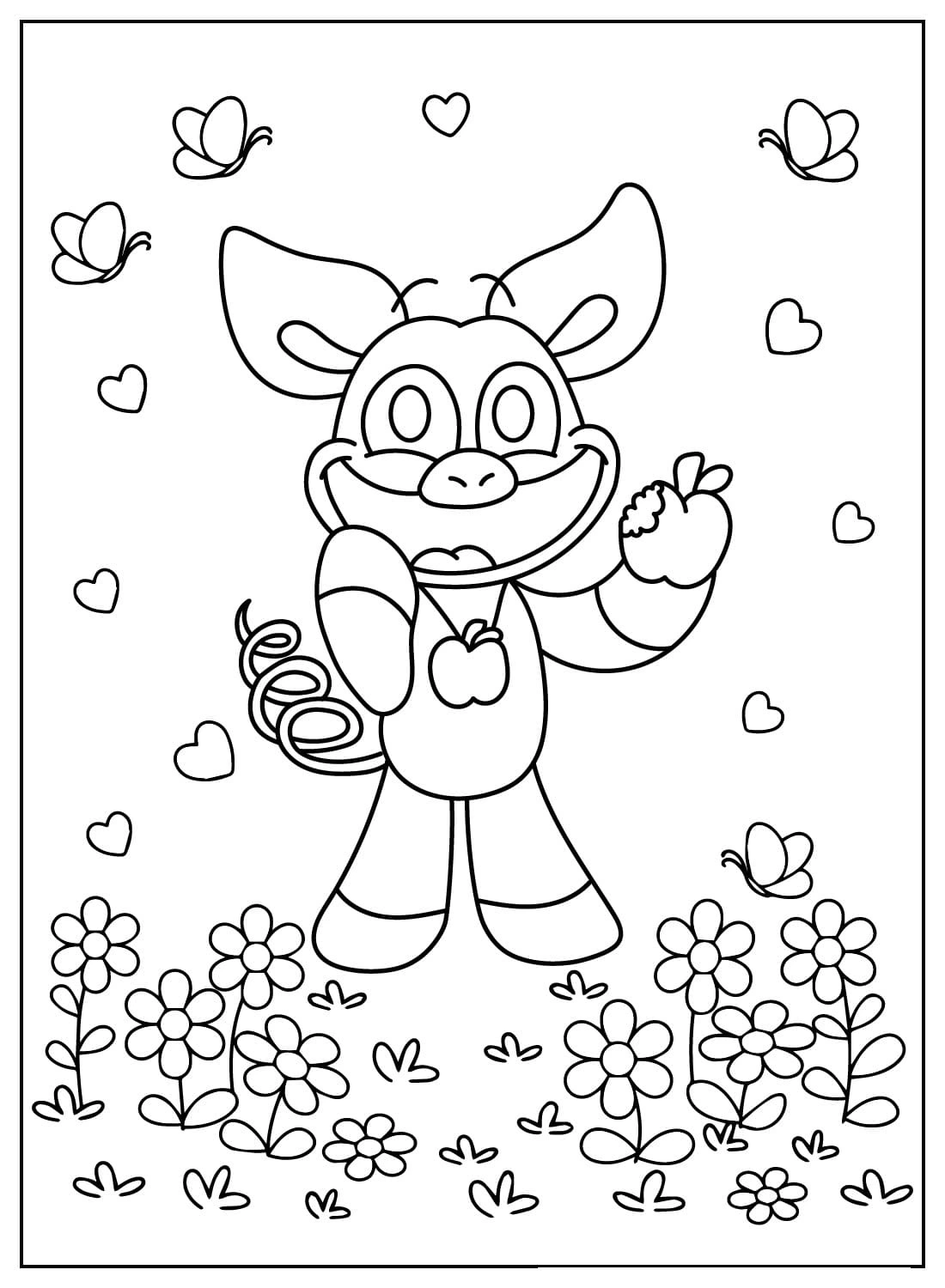 coloriage PickyPiggy  pour enfant a imprimer gratuit