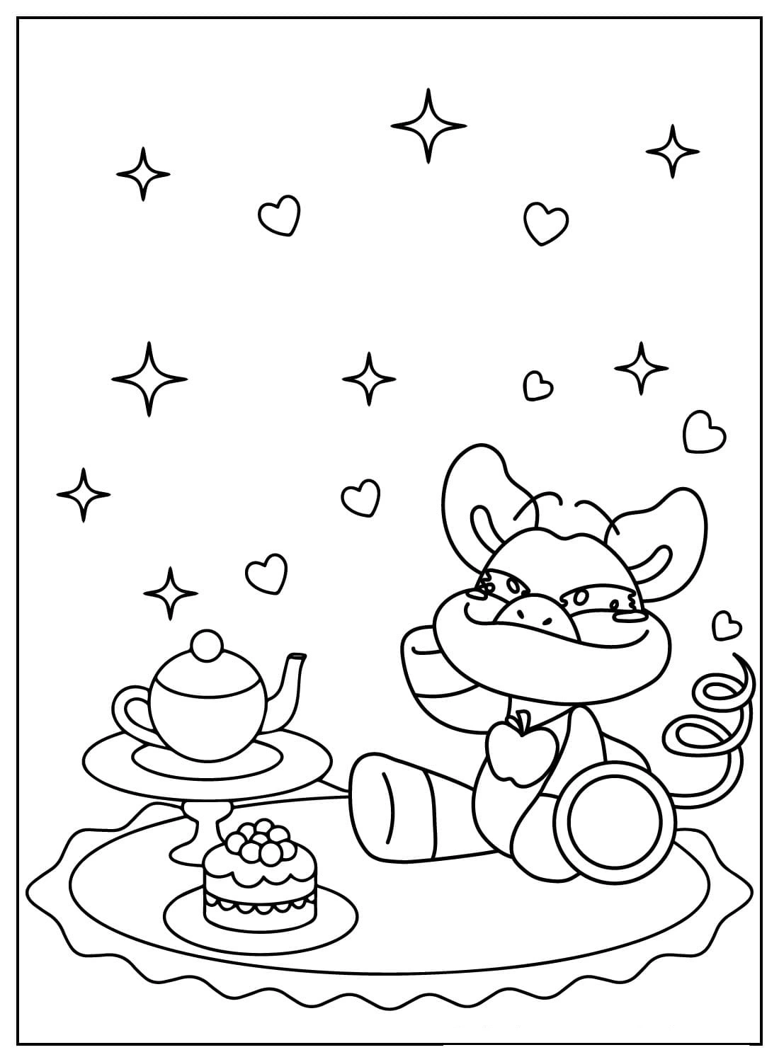 coloriage PickyPiggy  sonic en ligne gratuit à imprimer